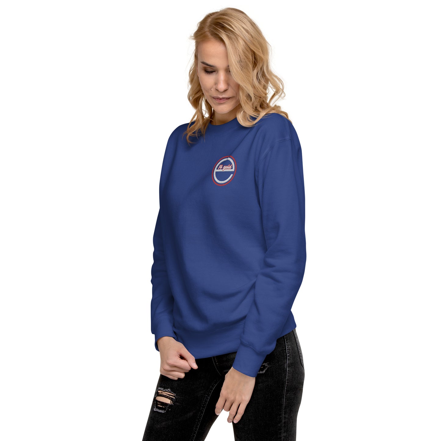 Excel - 14 Gold Embroiders Sweatshirt - 2024-2025 -Unisex Premium Sweatshirt