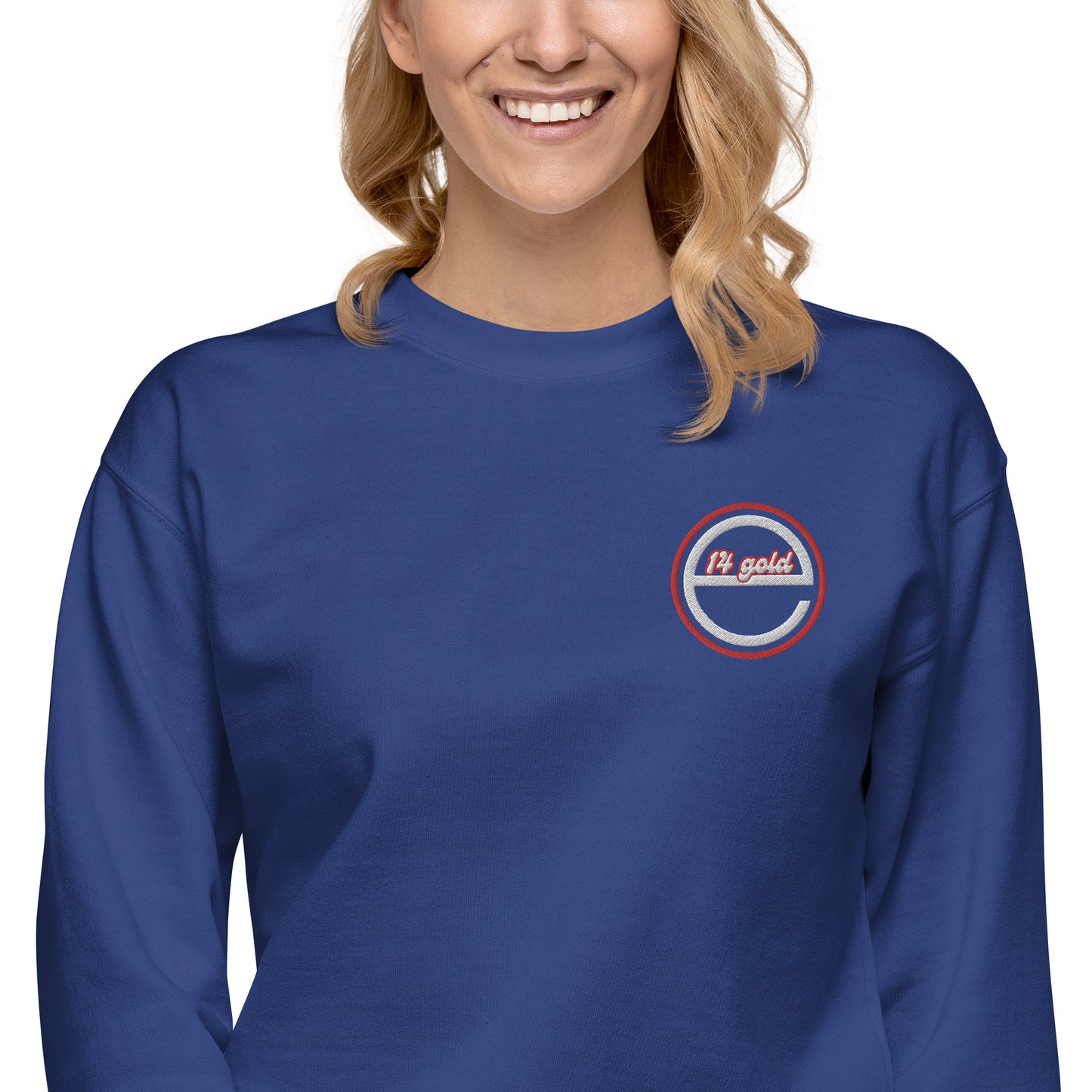 Excel - 14 Gold Embroiders Sweatshirt - 2024-2025 -Unisex Premium Sweatshirt