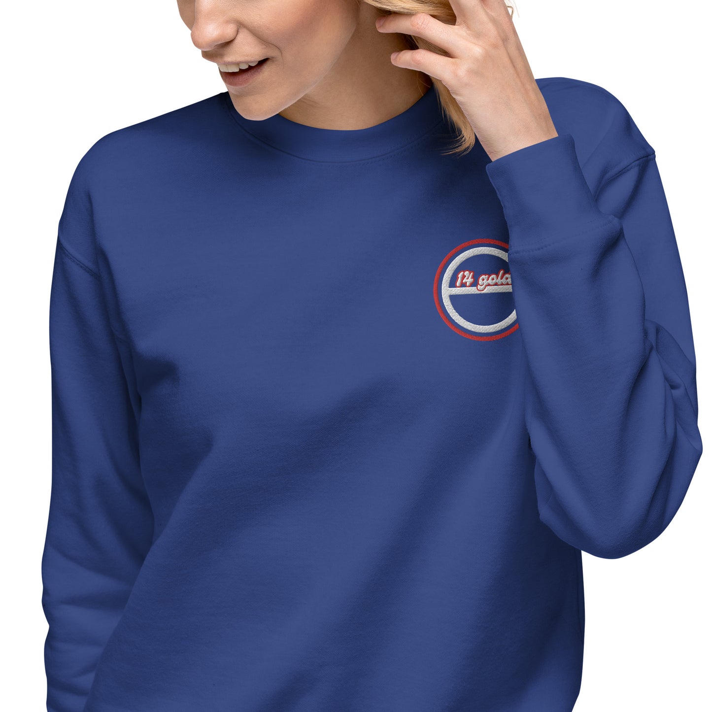 Excel - 14 Gold Embroiders Sweatshirt - 2024-2025 -Unisex Premium Sweatshirt