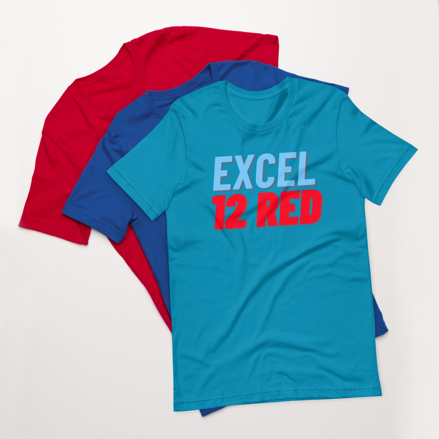 Excel - Boys Volleyball - 12 Red - Unisex t-shirt