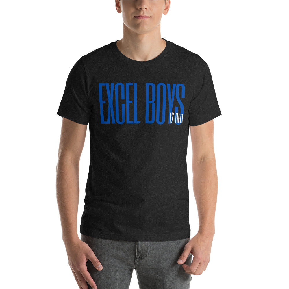 Excel Boys Volleyball - 12 Red - Unisex t-shirt