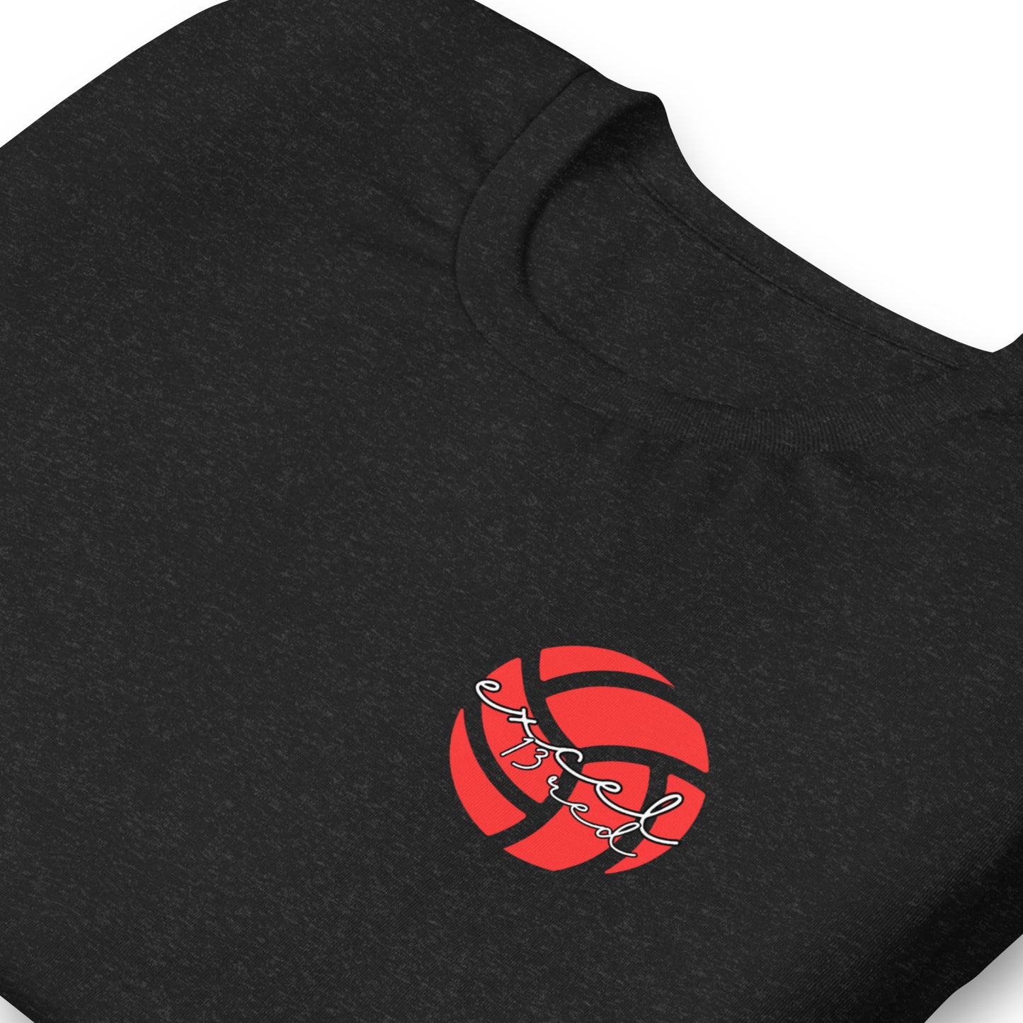 Excel - 13 Red Girls - Players' Names - Unisex t-shirt
