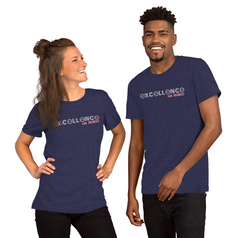 Excel-lence 13 Red - Unisex t-shirt