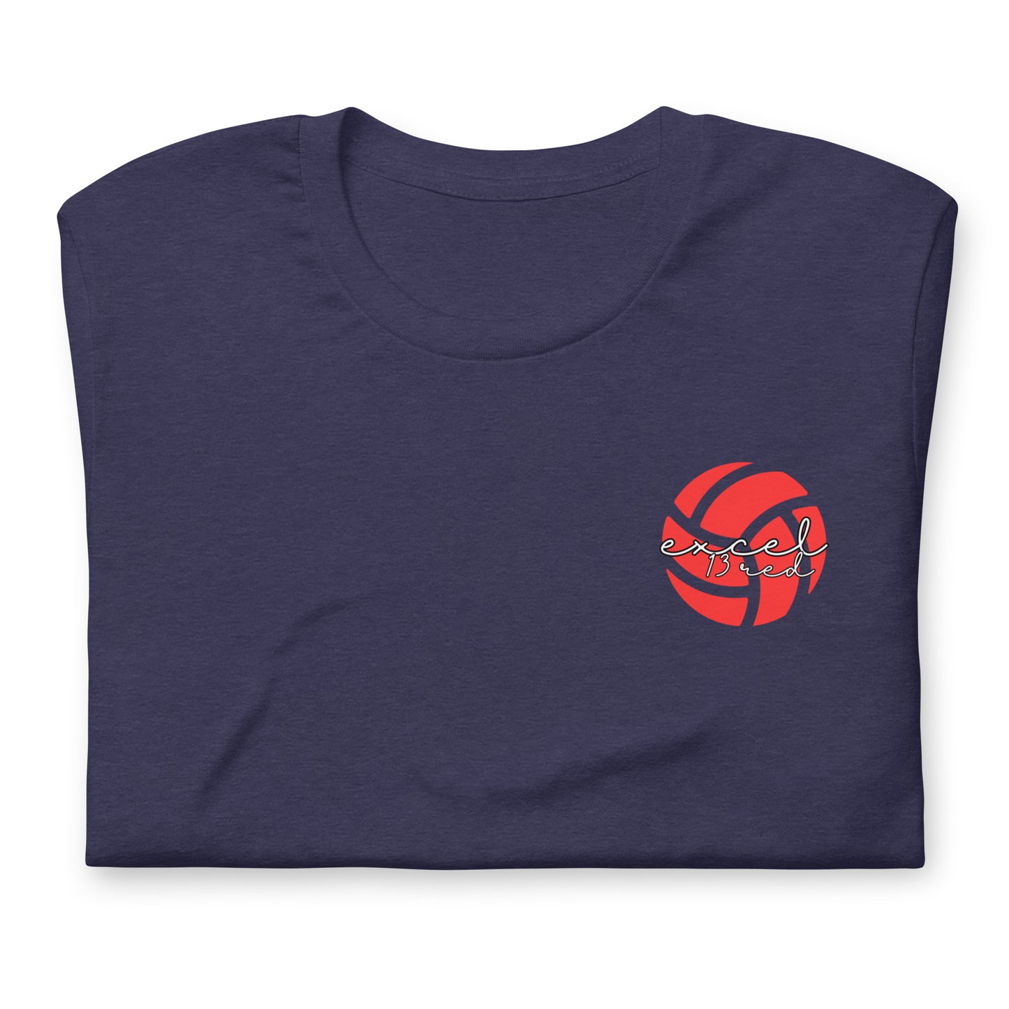 Excel - 13 Red Girls - Players' Names - Unisex t-shirt