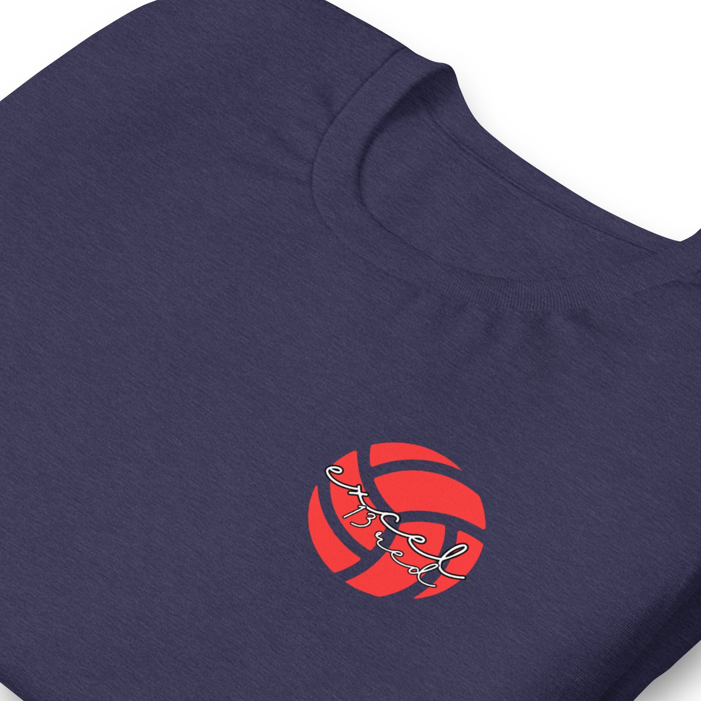Excel - 13 Red Girls - Players' Names - Unisex t-shirt