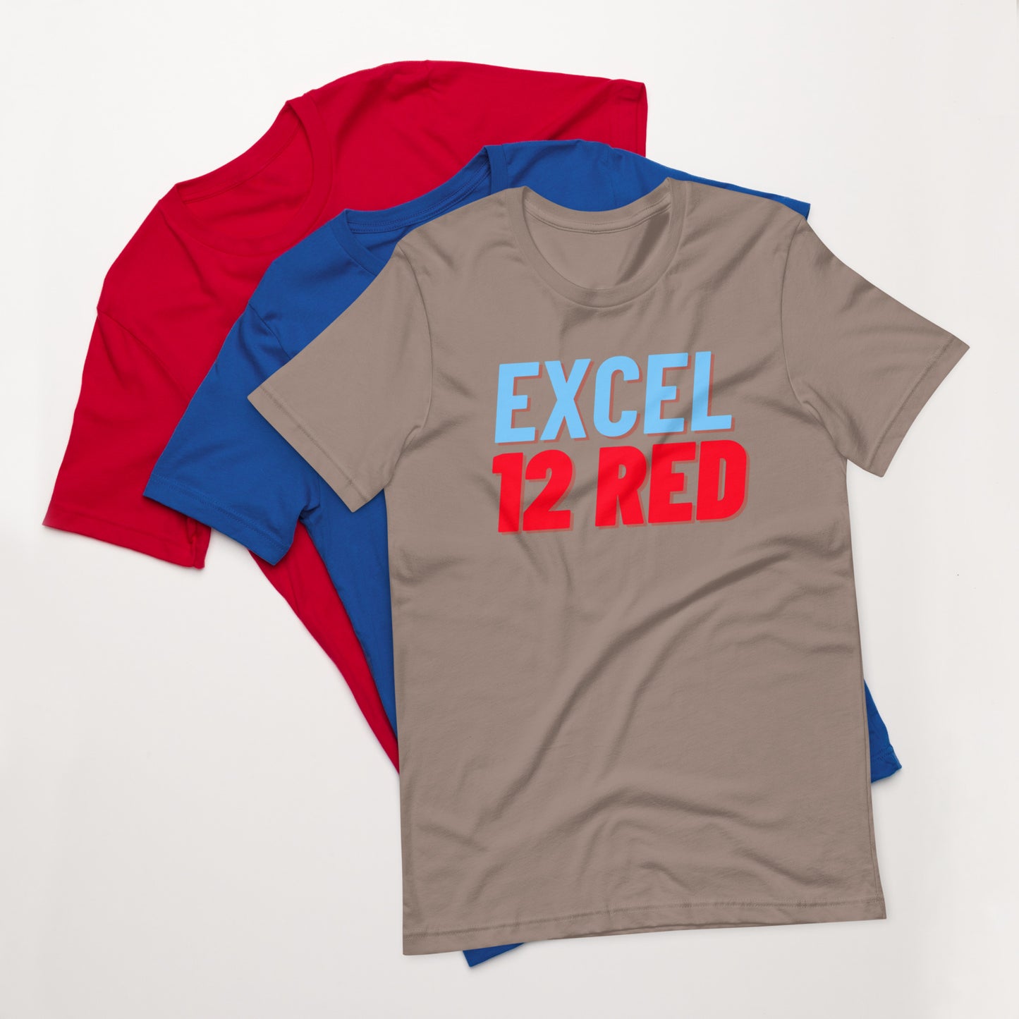 Excel - Boys Volleyball - 12 Red - Unisex t-shirt