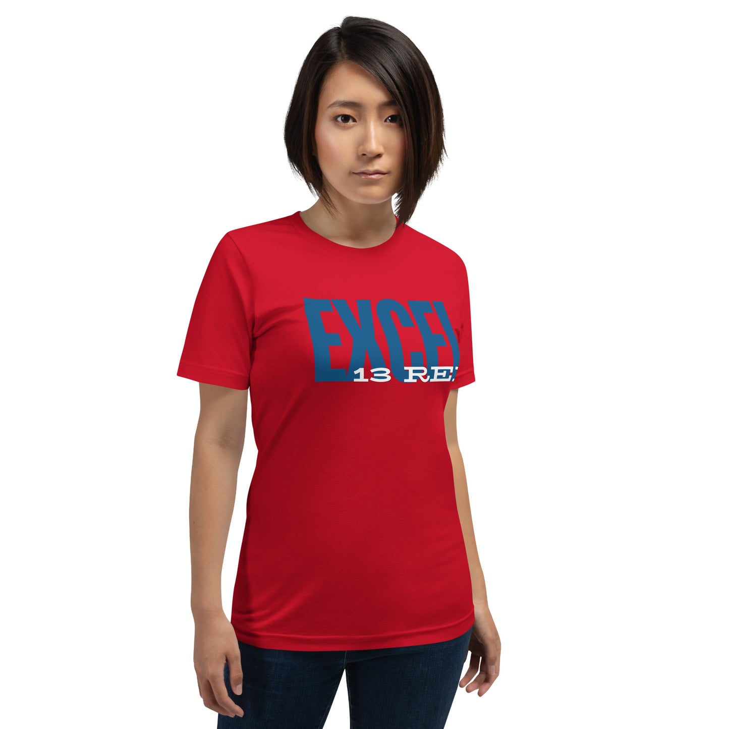 Excel 13 Red - Unisex t-shirt