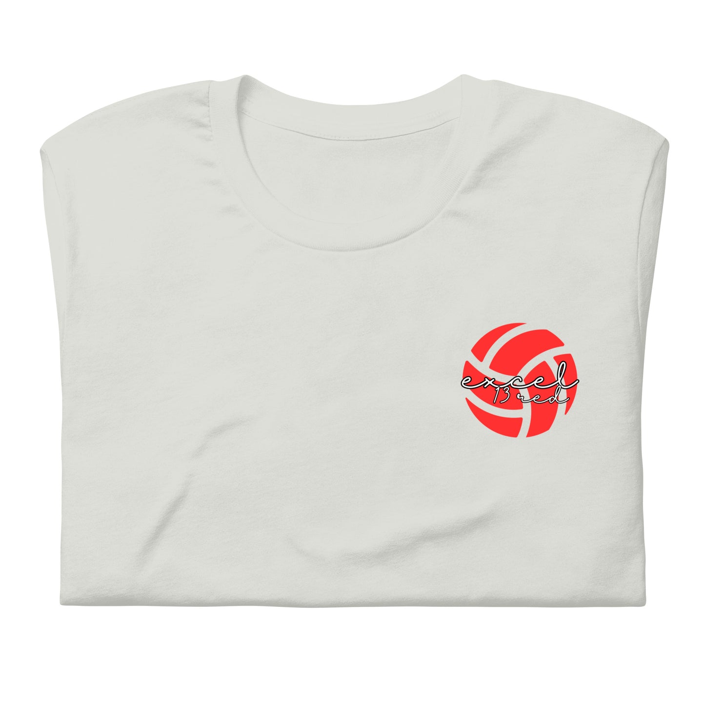 Excel - 13 Red Girls - Players' Names - Unisex t-shirt