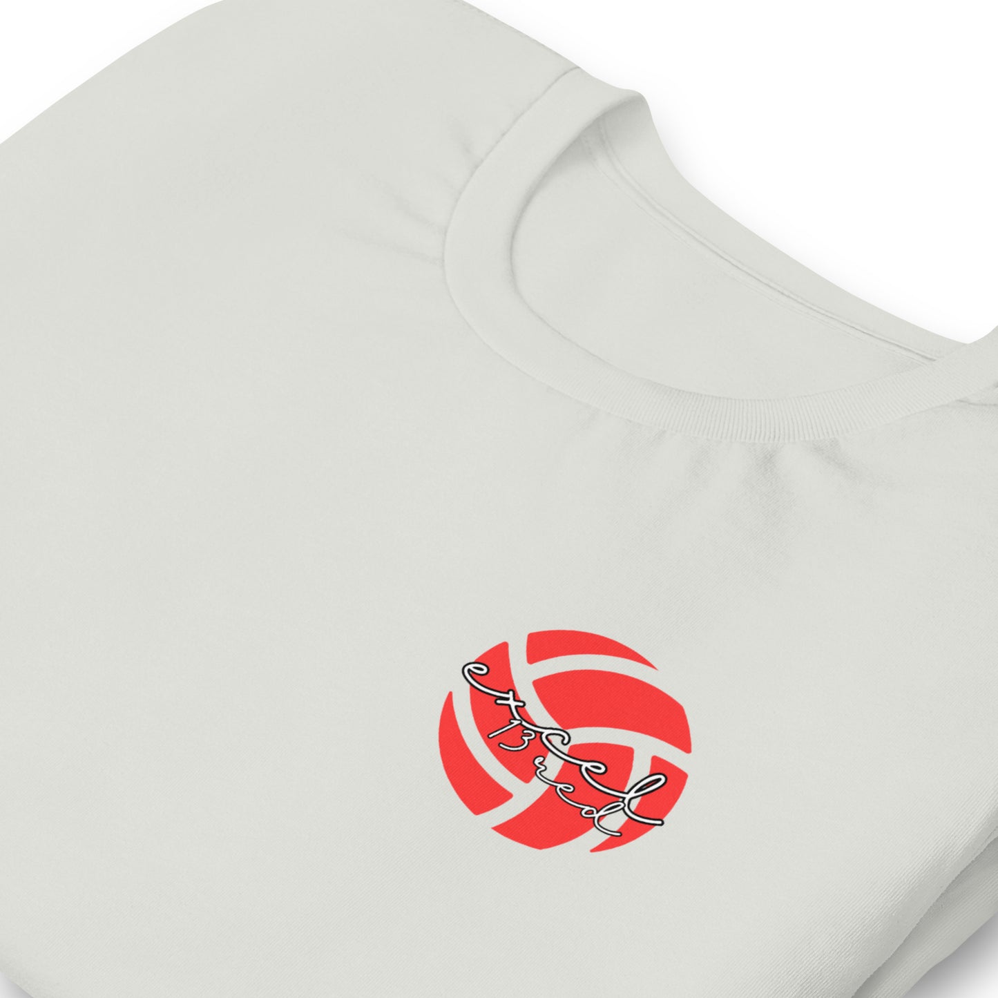 Excel - 13 Red Girls - Players' Names - Unisex t-shirt