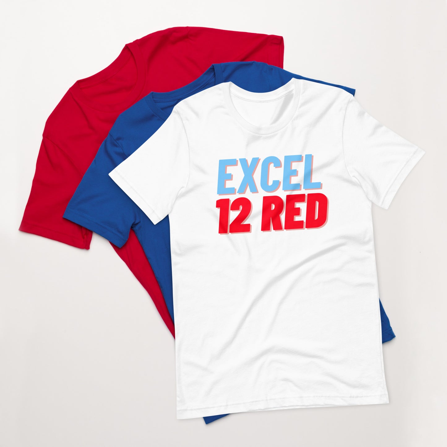 Excel - Boys Volleyball - 12 Red - Unisex t-shirt