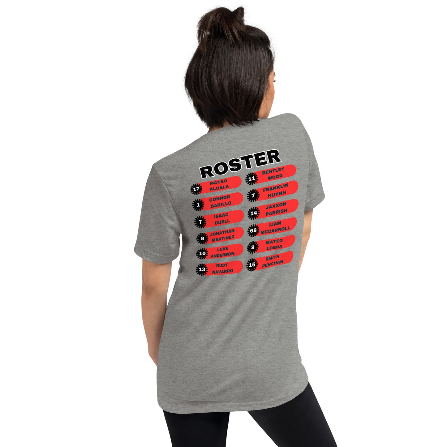 Storm Team Shirt - with roster - Short sleeve t-shirt