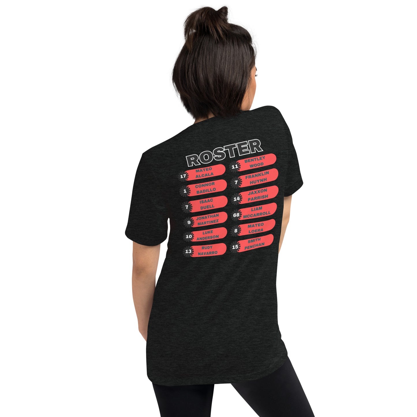 Storm Team Shirt - with roster - Short sleeve t-shirt