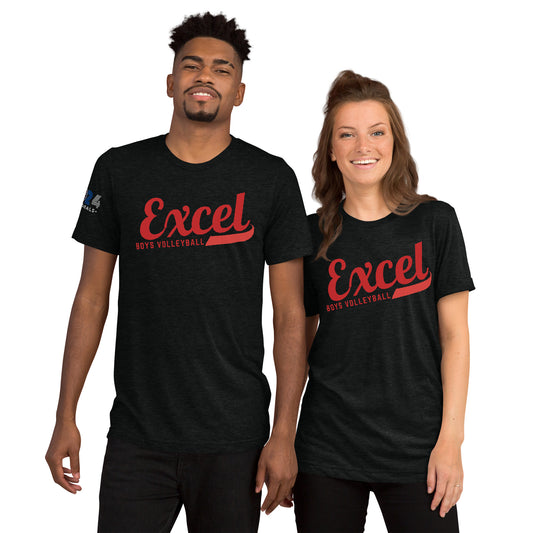 ExcelBoysVolleyball(Nationals2024onsleeve)-Short sleeve t-shirt