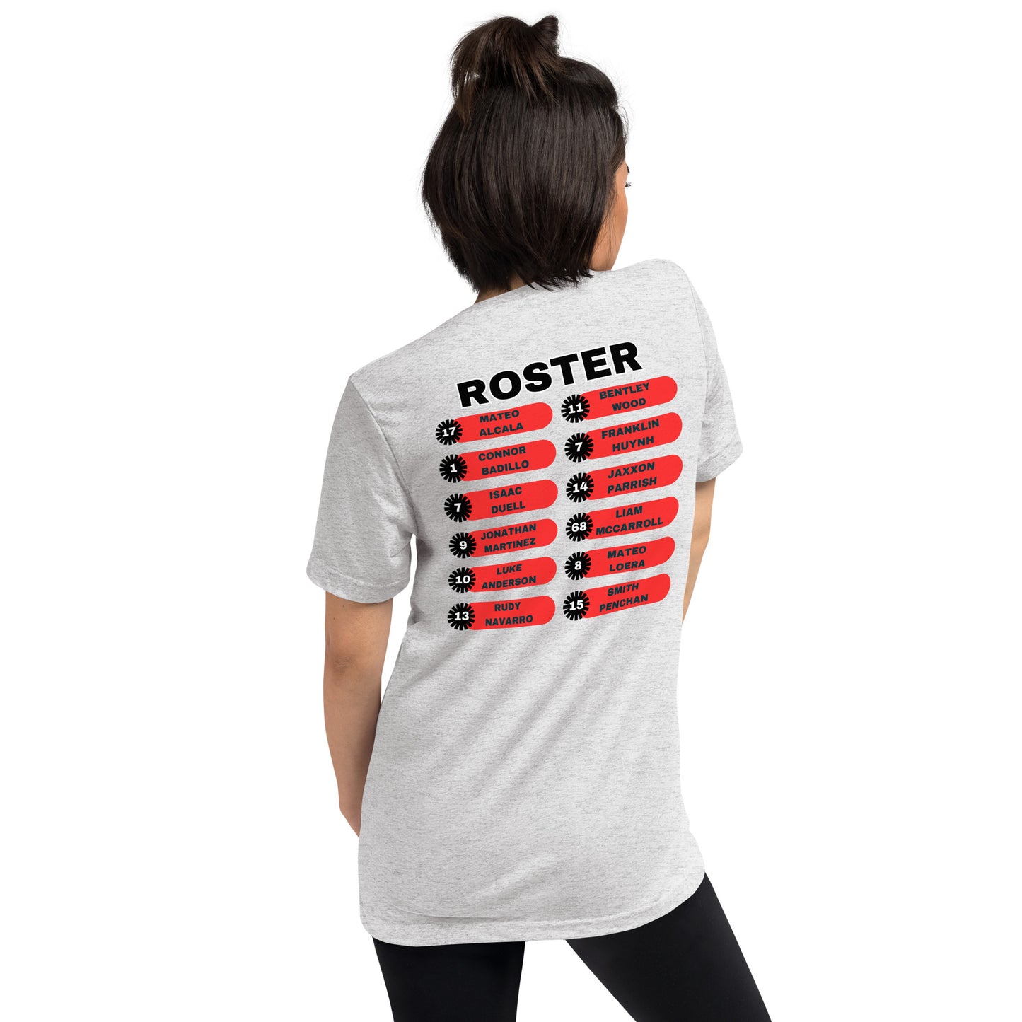 Storm Team Shirt - with roster - Short sleeve t-shirt