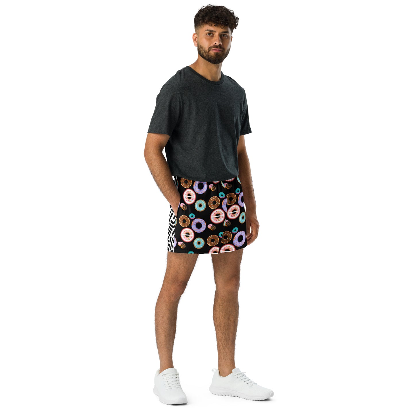 Excel - Doughnuts - All-Over Print Unisex Athletic Shorts