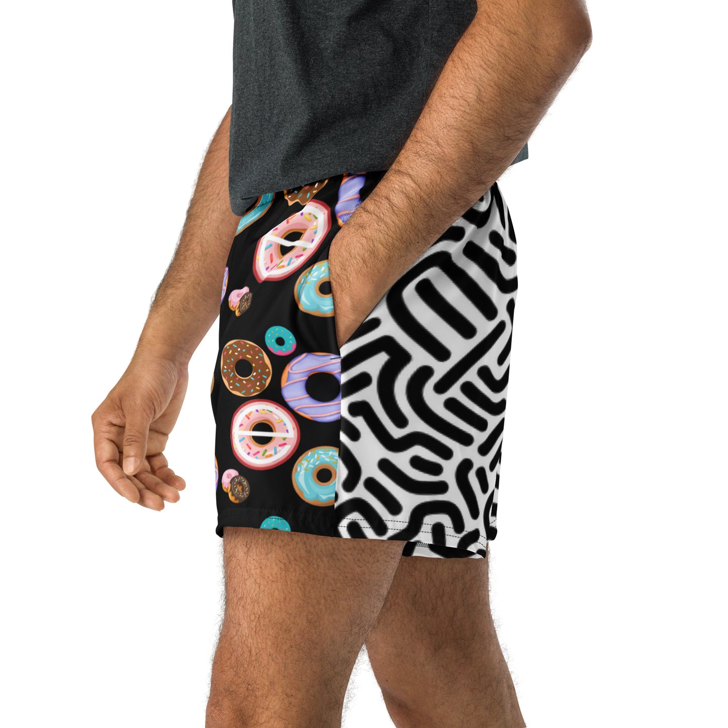 Excel - Doughnuts - All-Over Print Unisex Athletic Shorts