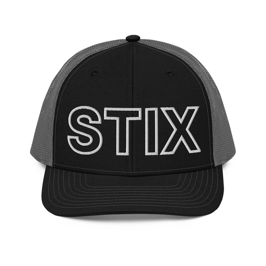 STIX - PUFF EMBROIDERY - Trucker Hat
