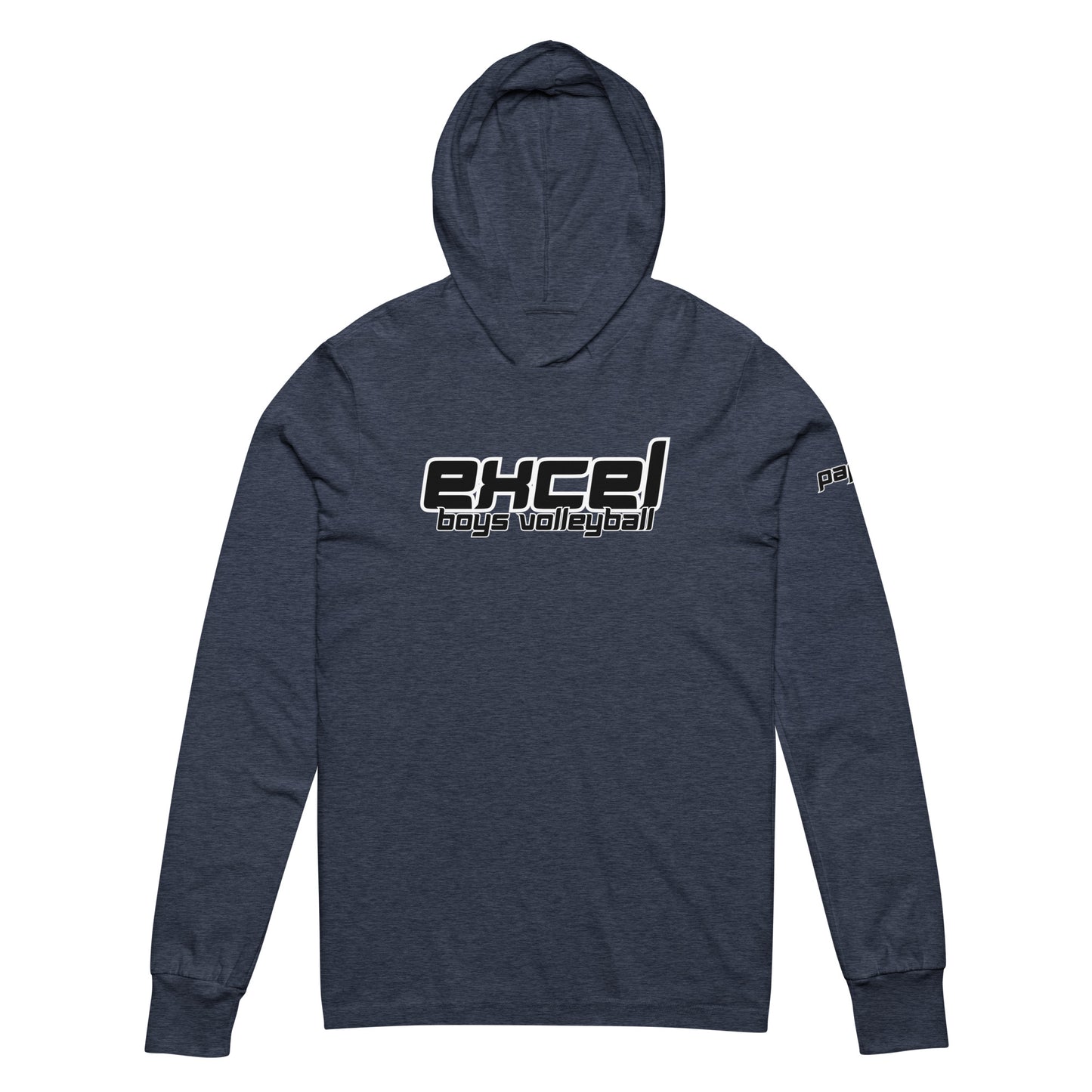 Excel - PAPA - Boys Volleyball Hooded long-sleeve tee