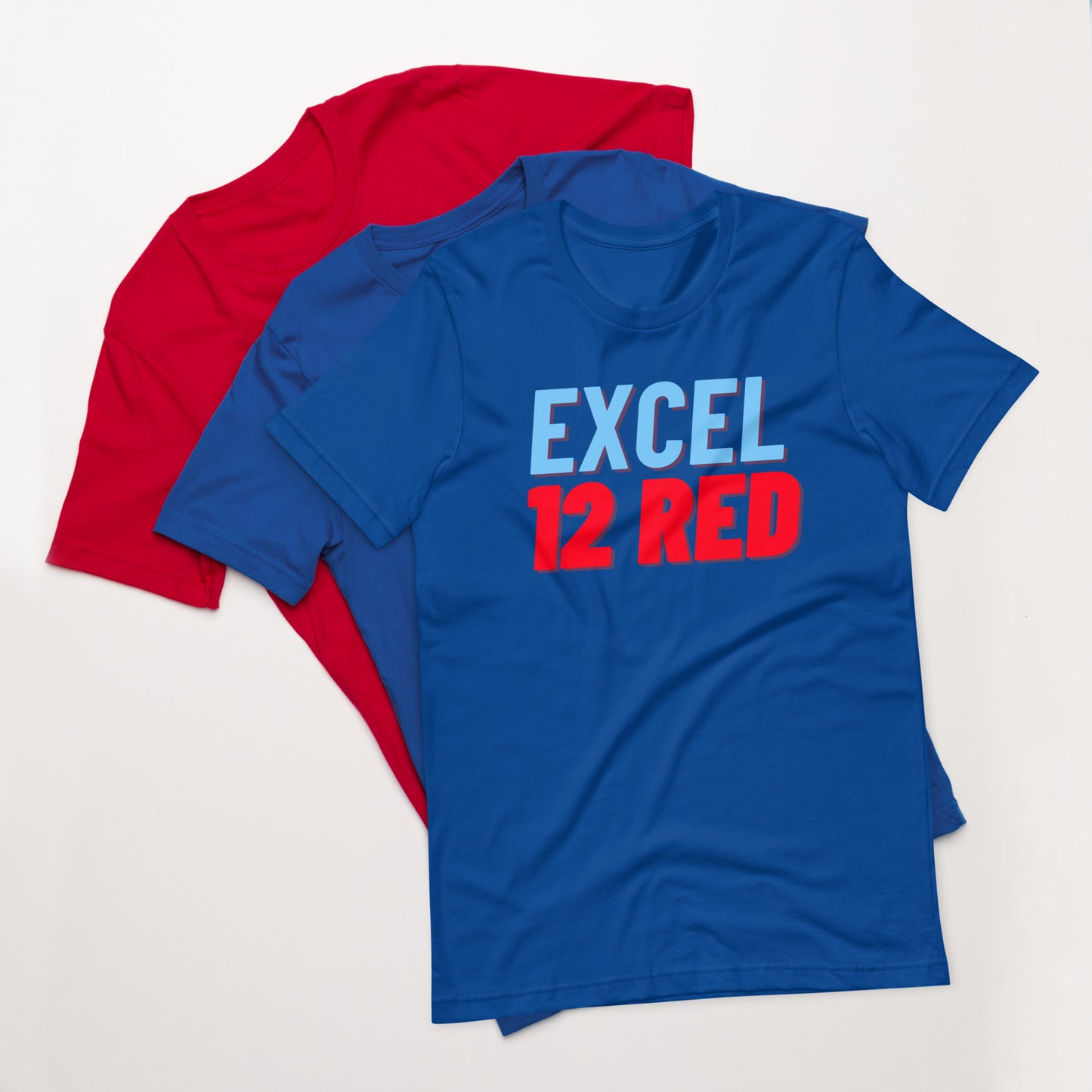 Excel - Boys Volleyball - 12 Red - Unisex t-shirt